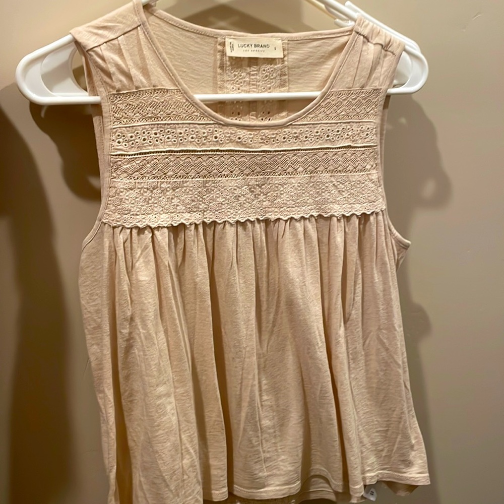 Lucky dressy crop tank